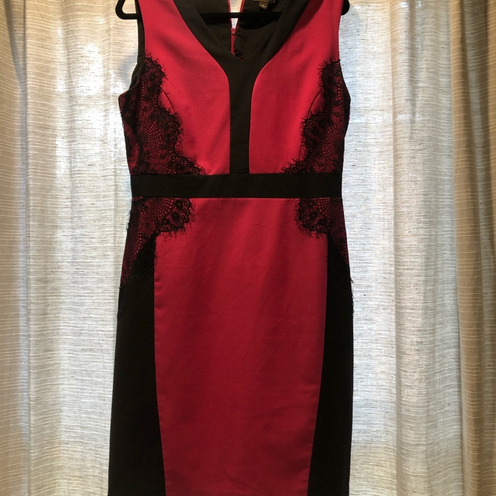 Pink and black size 10 dress voir voir